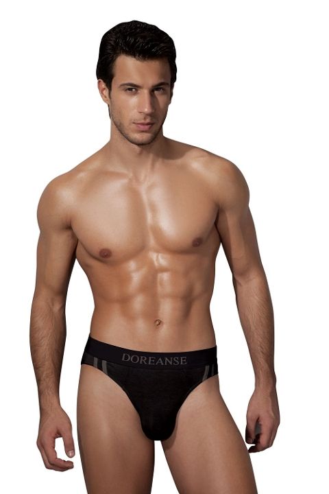 Pamuk ve Modal Karışımı Dikişsiz Slip Doreanse 1221 - Siyah