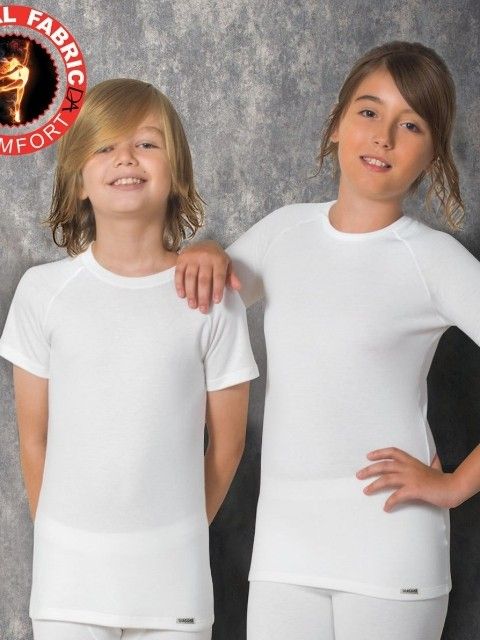 Viloft Termal İçlik Kısa Kol Unisex Çocuk Doreanse 225