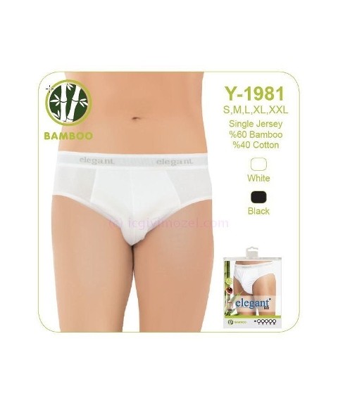 Bambu Pamuklu Kompakt Kesim Erkek Slip Öztaş 1981 - 2