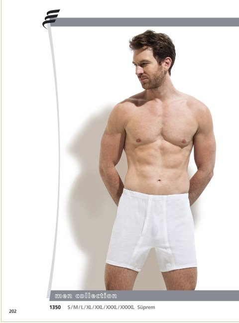 Pamuklu Esnek Bel Lastiği Boxer Erdem 1350 - 2