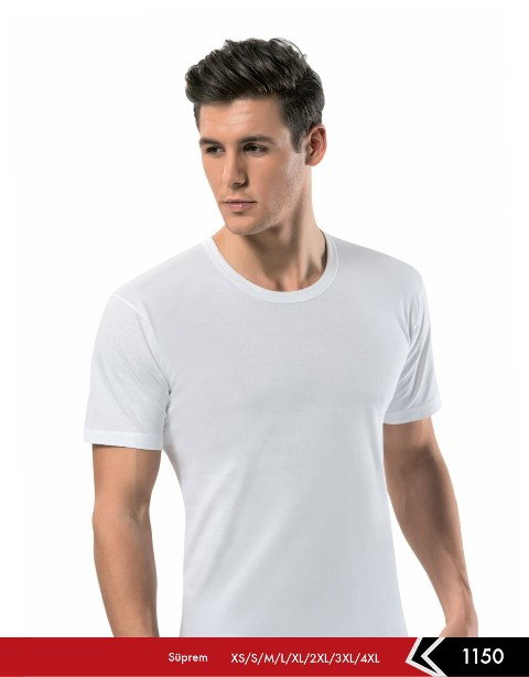 Pamuklu Ribana Kesim Erkek Atlet Erdem 1150 - 2