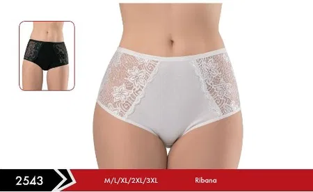 Erdem Ribana Dantelli Bato Külot 2543 - Beyaz