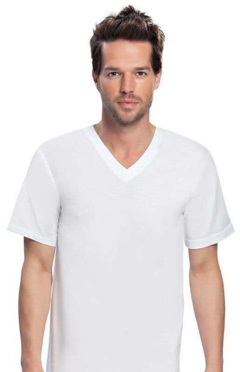 Pamuklu Kısa Kollu V Yaka Erkek Atlet NBB 707