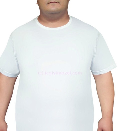 Pamuklu Erkek Bisiklet Yaka Atlet Öztaş 1037