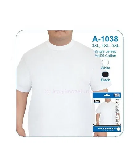 Pamuklu O Yaka Erkek Atlet Öztaş 1038 - 2