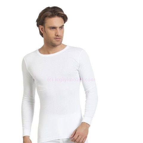 Öztaş Ribana Dokusuyla Termal Uzun Kollu T-Shirt Öztaş 1020