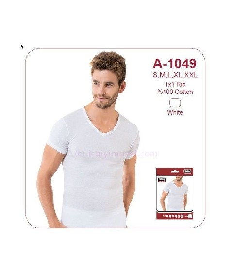 Ribana V Yaka Koton Erkek Atlet Öztaş 1049 - 2