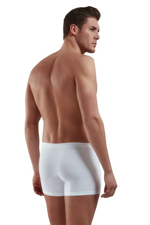 Modal Pamuklu Esnek Bel Boxer Doreanse 1770 - Beyaz