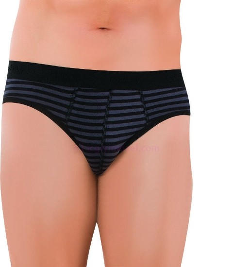 Öztaş Çizgili Pamuklu Slip 3'lü Paket Öztaş 1744 - Görsel 3