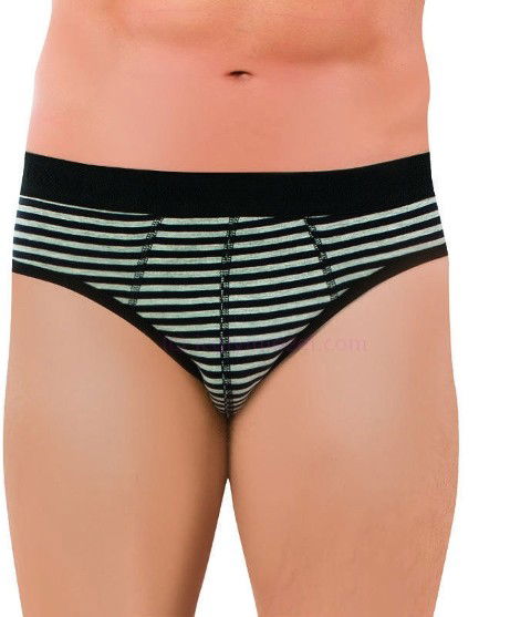 Çizgili Pamuklu Slip 3'lü Paket Öztaş 1744