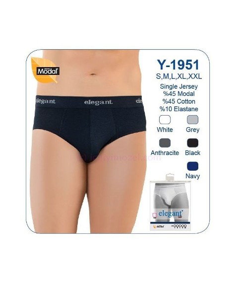 Pamuklu Yüksek Bel Erkek Slip Öztaş 1951 - 2