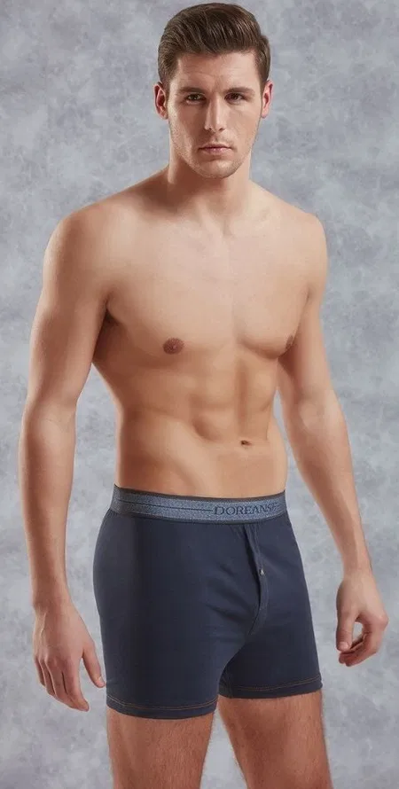 Pamuklu Esnek Bel Boxer Doreanse 1520