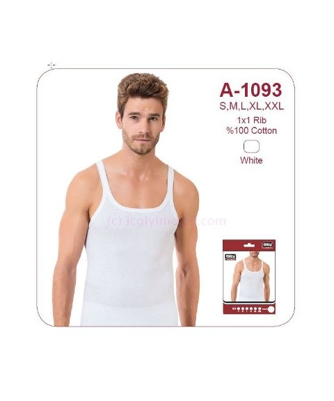 İnce Askılı Ribana Atlet Öztaş 1093 - Görsel