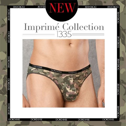 Kamuflaj Baskılı Modal Pamuklu Slip Erkek Doreanse 1335 - Görsel