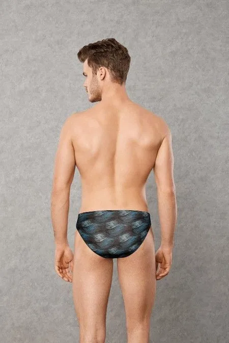 Pamuklu Esnek Erkek Slip Doreanse 1235 - Fırça Desen