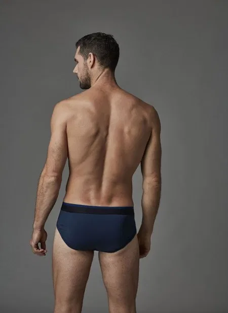 Pamuklu Elastan Erkek Slip Dagi 5180 - İndigo