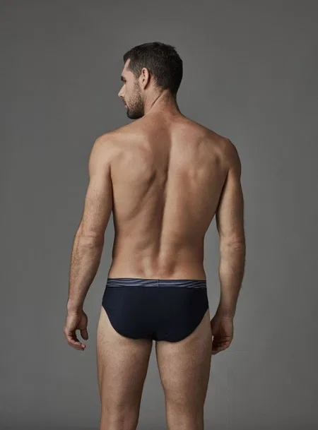 Pamuklu Kompakt Kesim Erkek Slip Dagi 5182 - Lacivert