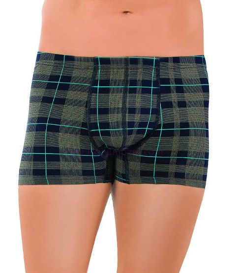 Pamuklu Elastan Esnek Bel Boxer 3'lü Paket Öztaş 1712 - 2