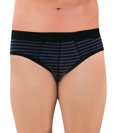 Pamuklu Elastan Erkek Slip 3'lü Paket Öztaş 1742 - Renkli