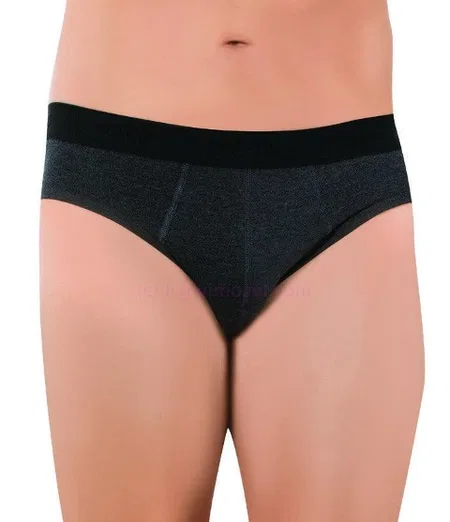 Pamuklu Elastan Erkek Slip 3'lü Paket Öztaş 1742 - Renkli