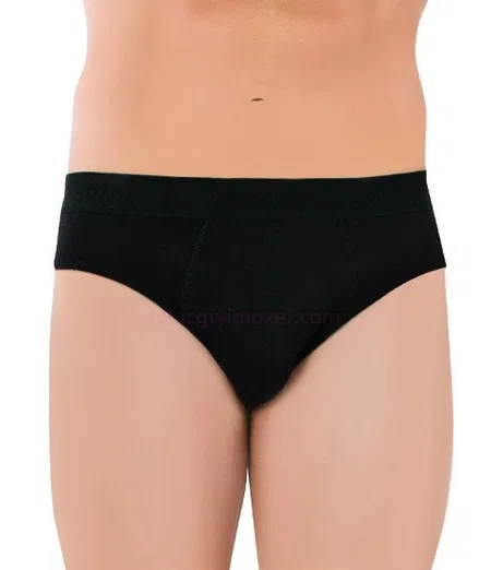 Pamuklu Elastan Erkek Slip 3'lü Set Öztaş 1741 - Renkli