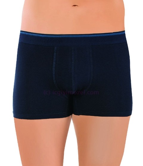 Pamuklu Elastan Boxer Üçlü Paket Öztaş 1740 - Renkli