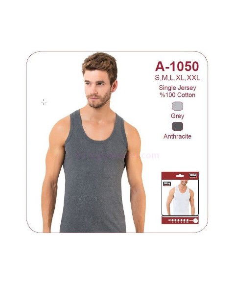 Pamuklu Esnek Yaka Atlet Öztaş 1050 - 2