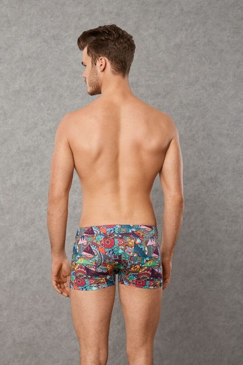 Modal Pamuk Esnek Bel Lastikli Boxer Doreanse 1807 - 2