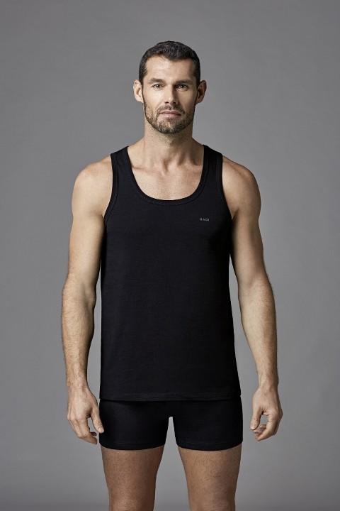 Dagi Pamuklu Uzun Kesim Atlet 2 Li Dagi 1010 - Görsel 2