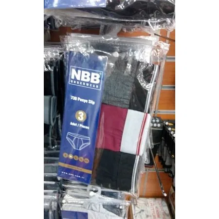 Pamuklu Elastan Kesim Erkek Slip NBB 730 - Karışık