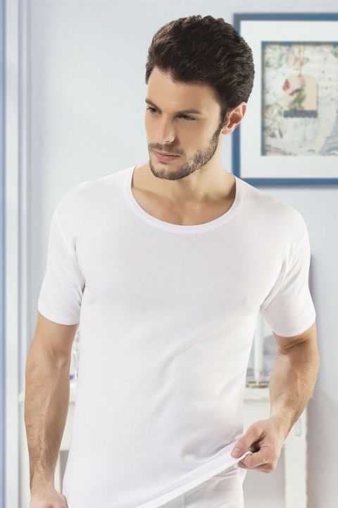 Ribana Bisiklet Yaka Erkek Atlet HMD 504