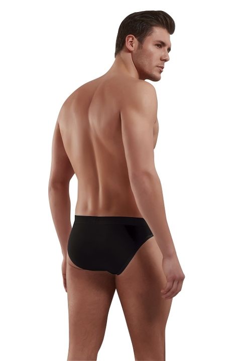 Micromodal Elastan Erkek Slip Külot Doreanse 1011 - Siyah