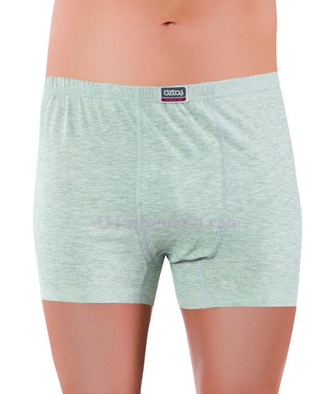 Pamuklu Esnek Bel Erkek Boxer Öztaş 1110 - Gri