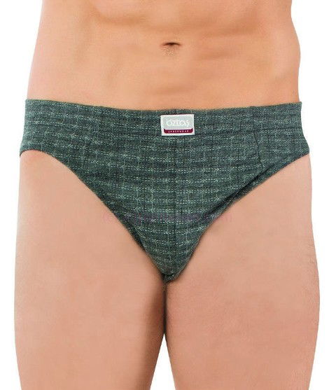 Baskılı Melanj Tanga Erkek İç Giyim Öztaş 1165 - 2