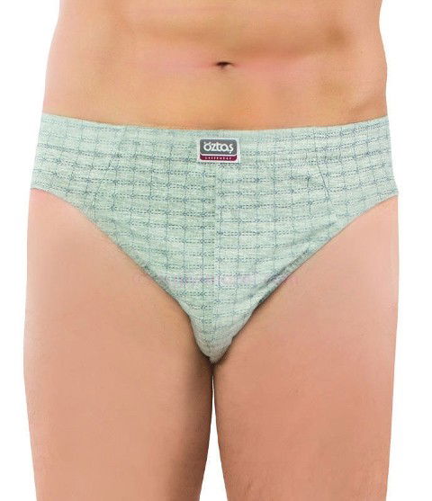 Baskılı Melanj Tanga Erkek İç Giyim Öztaş 1165