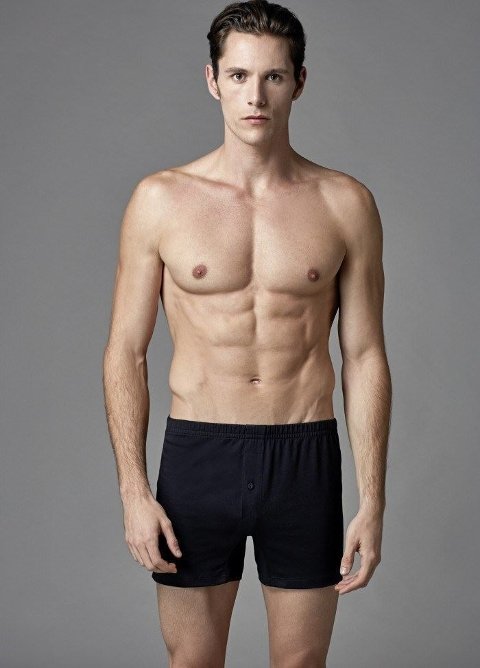 Pamuklu Esnek Bel Lastiği 2'li Boxer Eros 033