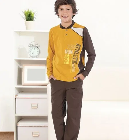 HMD Pamuklu Anti-Alerjik Çocuk Kapri Pijama Takımı HMD 5304