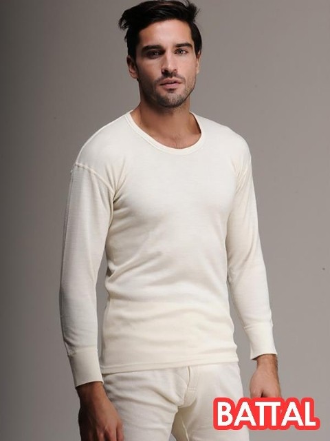 Avustralya Merinos Yünlü Termal Uzun Kol Fanila Has Yün 700