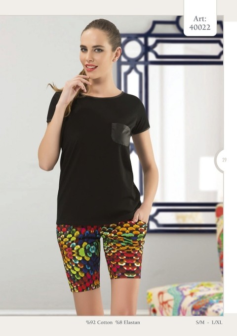 HMD Penye Kumaşlı Şort Takım HMD 40022