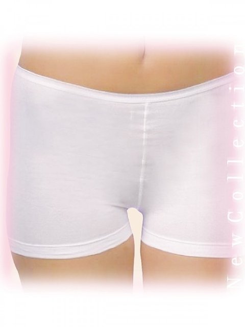 Modal Likralı Uzun Paça Kadın Boxer İMER 1100 - Beyaz