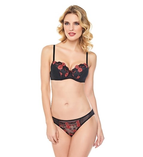 NBB Dantel Detaylı Kaplı Sütyen Takım NBB 4605