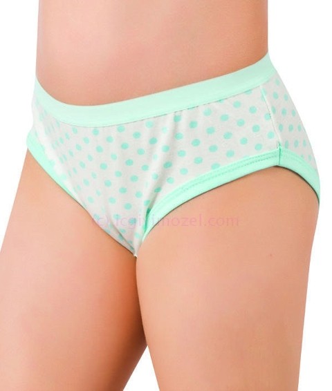 Pamuklu Baskılı Slip Külot 6'lı Paket Öztaş 4727