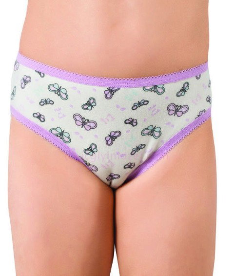 Pamuklu Esnek Bel Lastiği Kız Çocuk Külot  Öztaş 4723