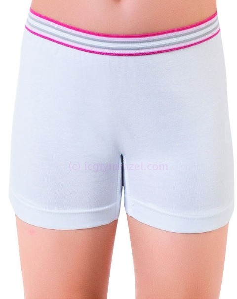 Pamuklu Esnek Lastik Kız Çocuk Şort  Öztaş 4720