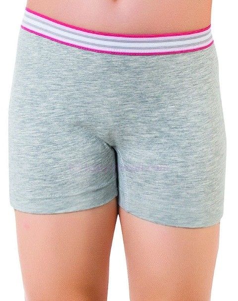 Pamuklu Esnek Lastik Kız Çocuk Şort  Öztaş 4720 - Renkli