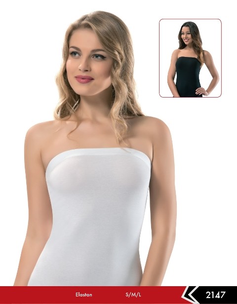 Likralı Nefes Alan Kısa Atlet Siyah Erdem 2147 - Beyaz