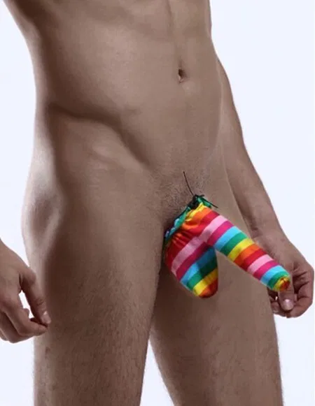 Merry See Çok Renkli Özel Tasarım Fantazi Slip - Çok Renkli