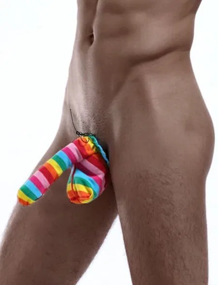 Merry See Çok Renkli Özel Tasarım Fantazi Slip - Çok Renkli