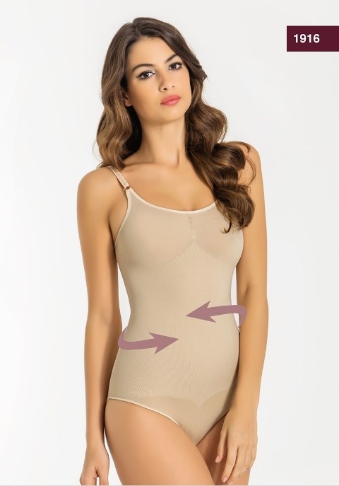 Kademeli Kompresyonlu Dikişsiz Body Korse Miss Fit 1916 - 2