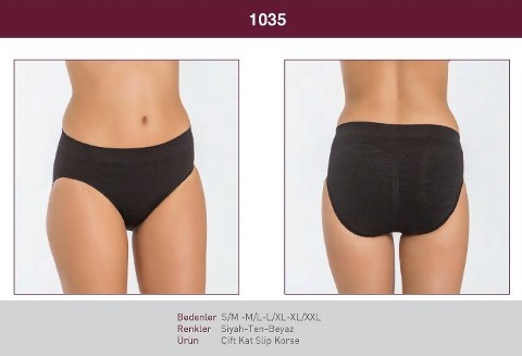 Miss Fit Dikişsiz Çift Kat Toparlayıcı Korse Miss Fit 1035 - Görsel 4